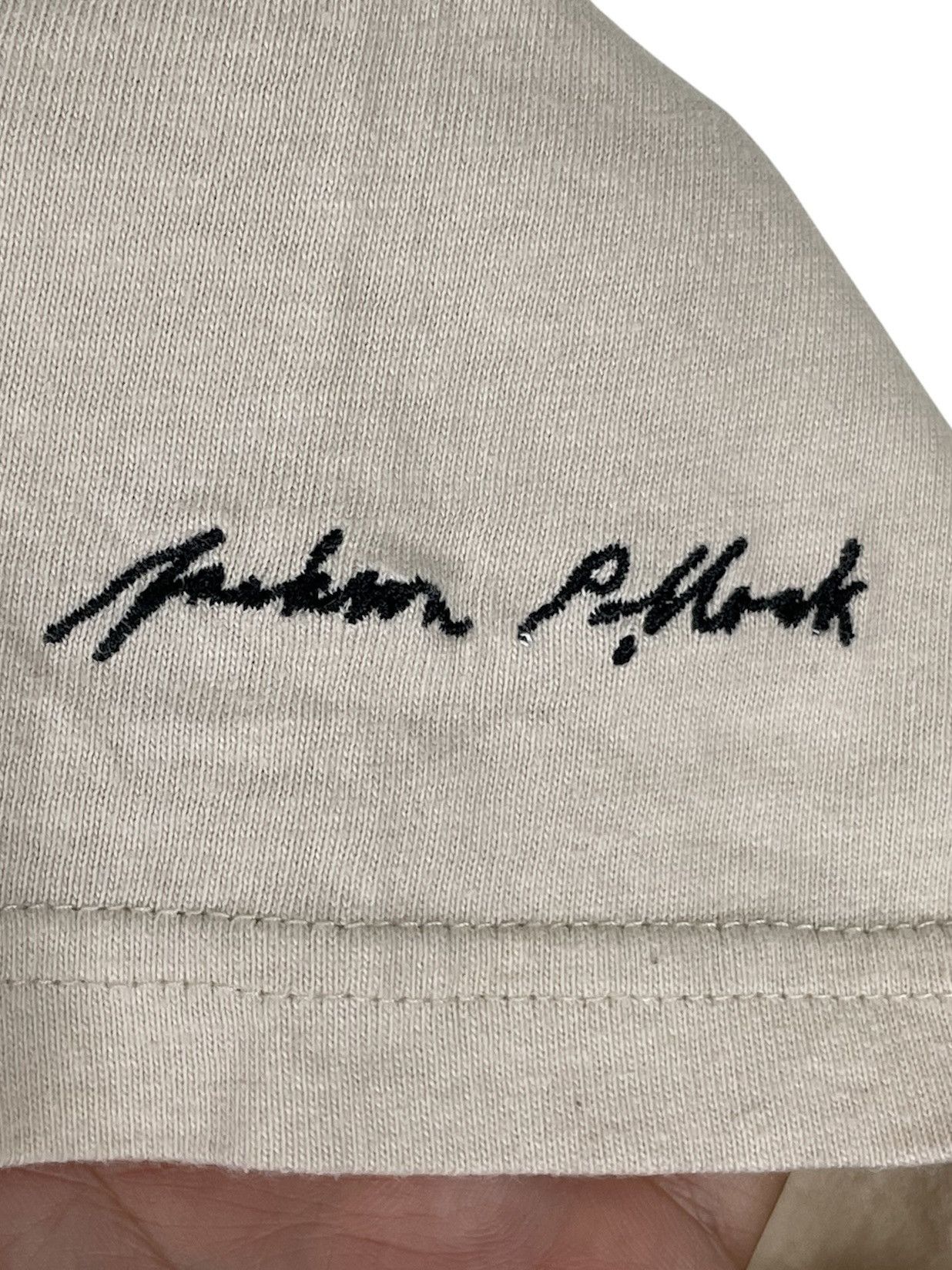 Designer Jackson Pollock “Number 2” Art Tee | Abstract Expressionists Size US L / EU 52-54 / 3 - 7 Thumbnail