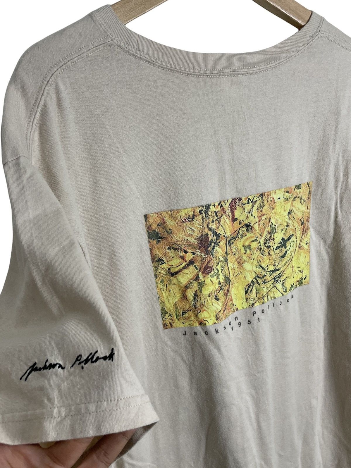 Designer Jackson Pollock “Number 2” Art Tee | Abstract Expressionists Size US L / EU 52-54 / 3 - 10 Thumbnail