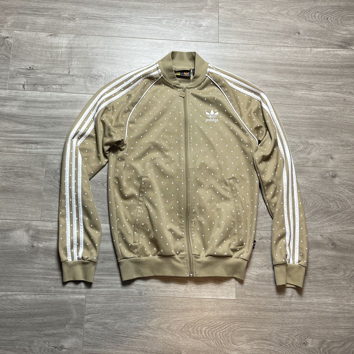 Adidas × Pharrell Pharrell Williams Hu Hiking Zip Up Track Jacket | Grailed