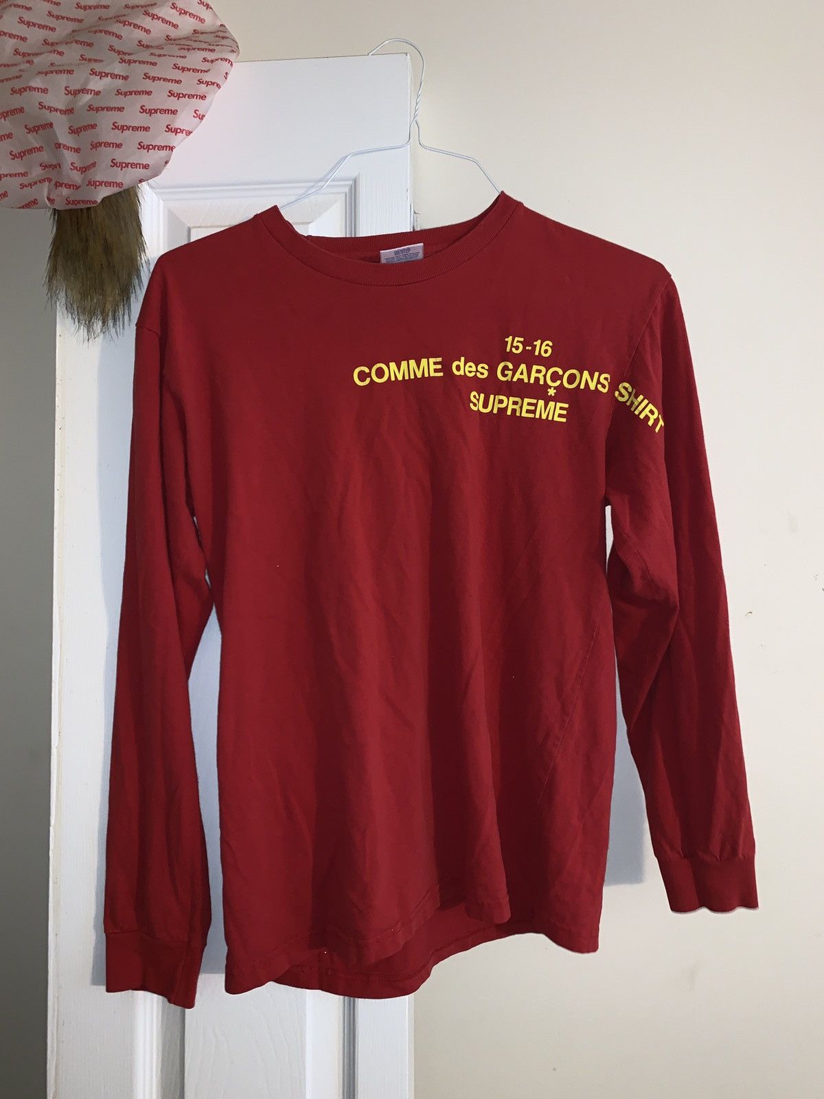 Supreme Cdg Long Sleeve | Grailed