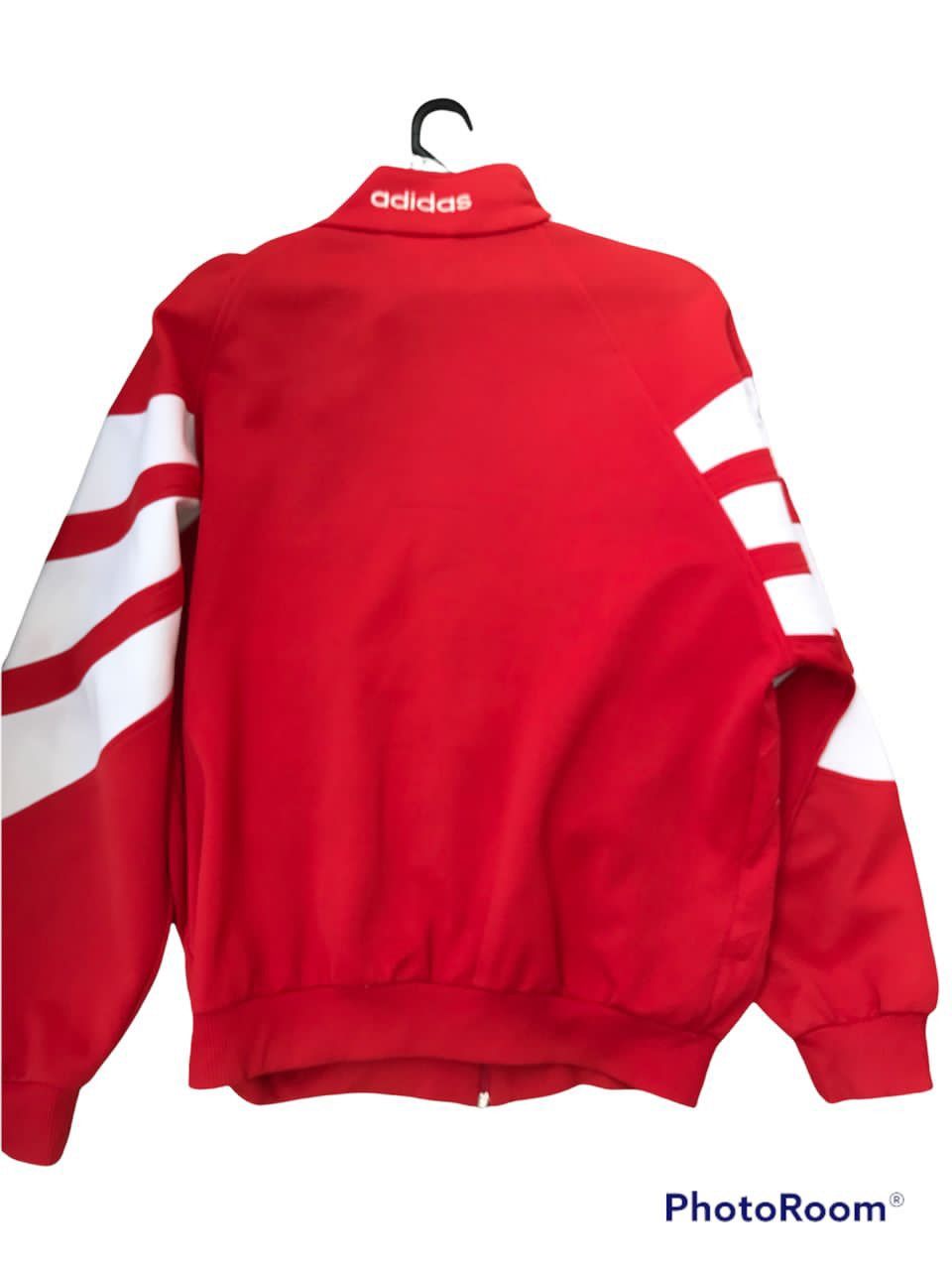 Adidas Vintage 90s Adidas As Roma Sweater Size US L / EU 52-54 / 3 - 7 Thumbnail