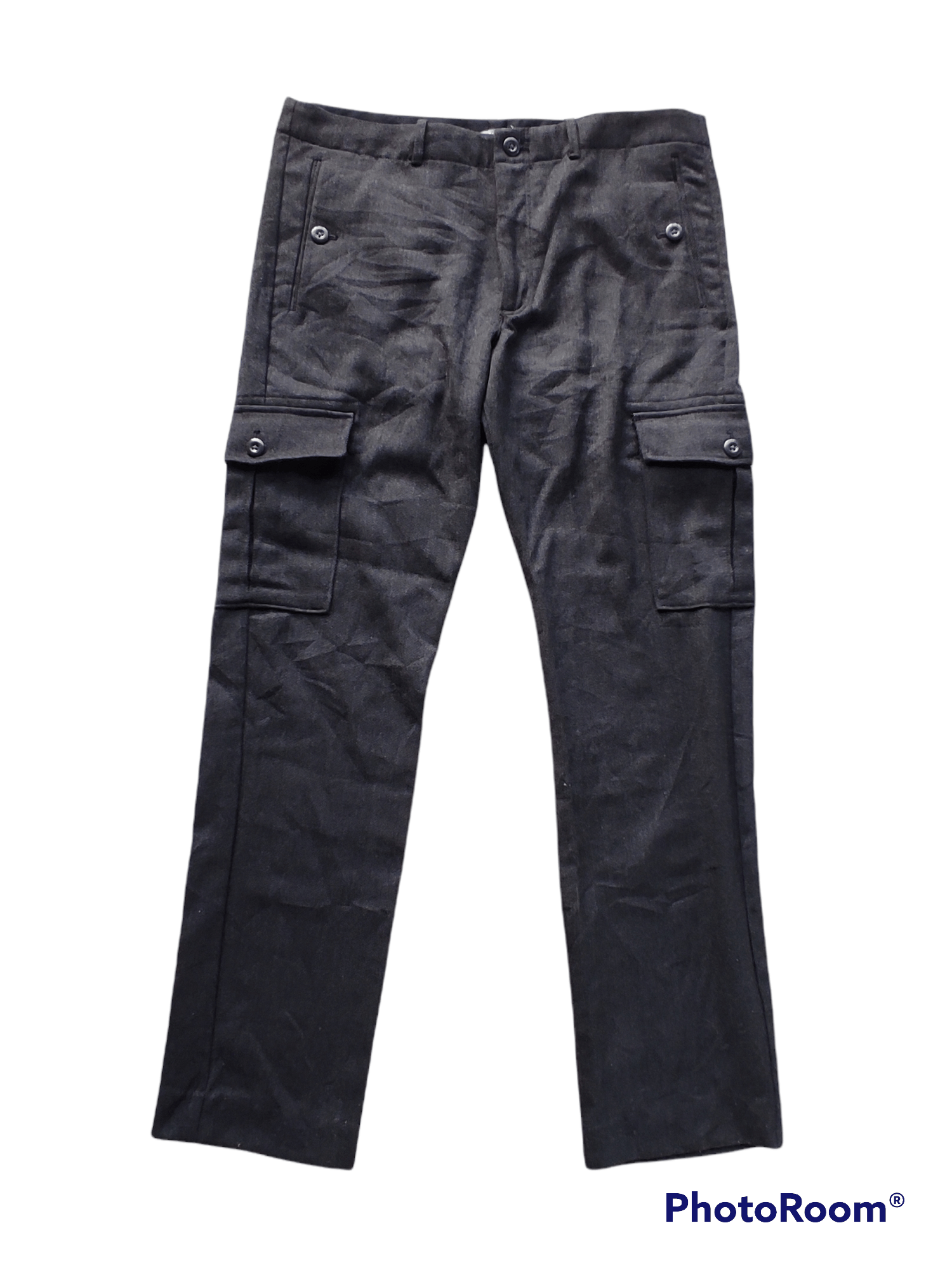 Gap Vintage Gap Cargo pants 6 Porket WoolTrousers Size US 36 / EU 52 - 1 Thumbnail