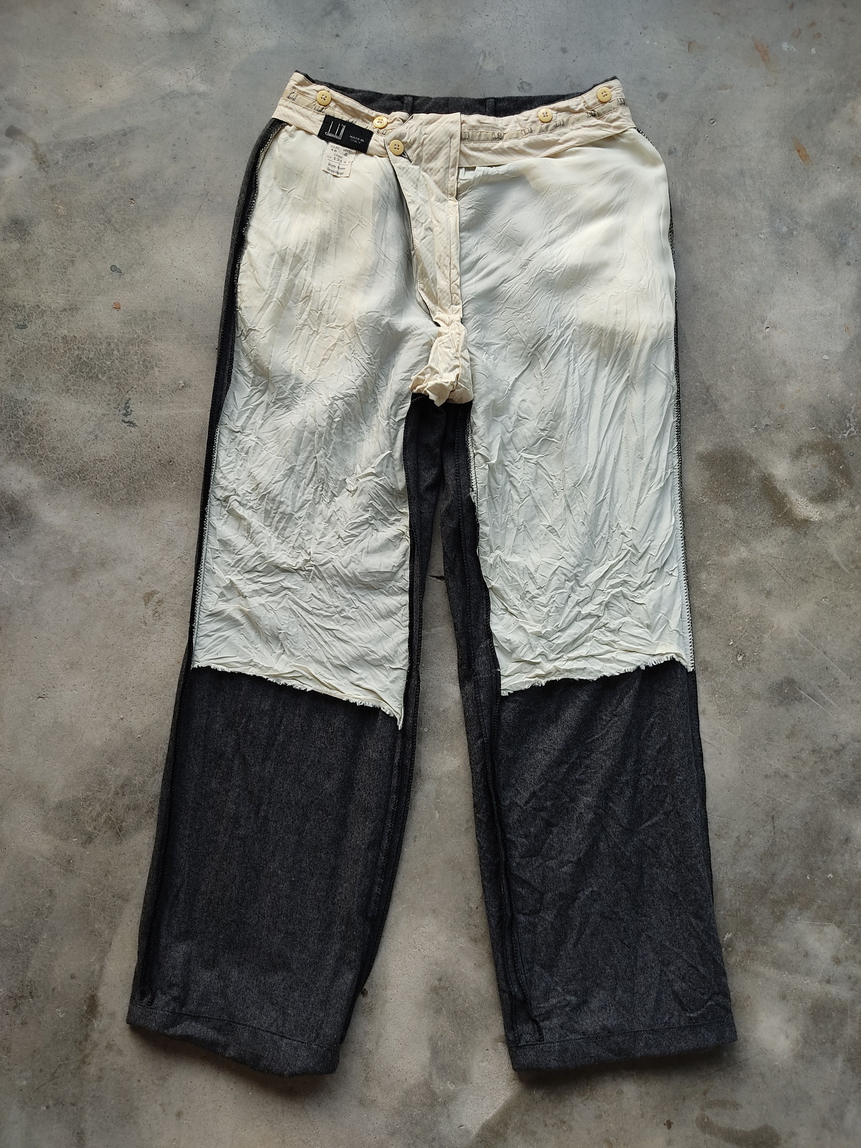 Alfred Dunhill × Vintage Classic Dunhill Trousers Casual Working Pants Size 46S - 7 Thumbnail
