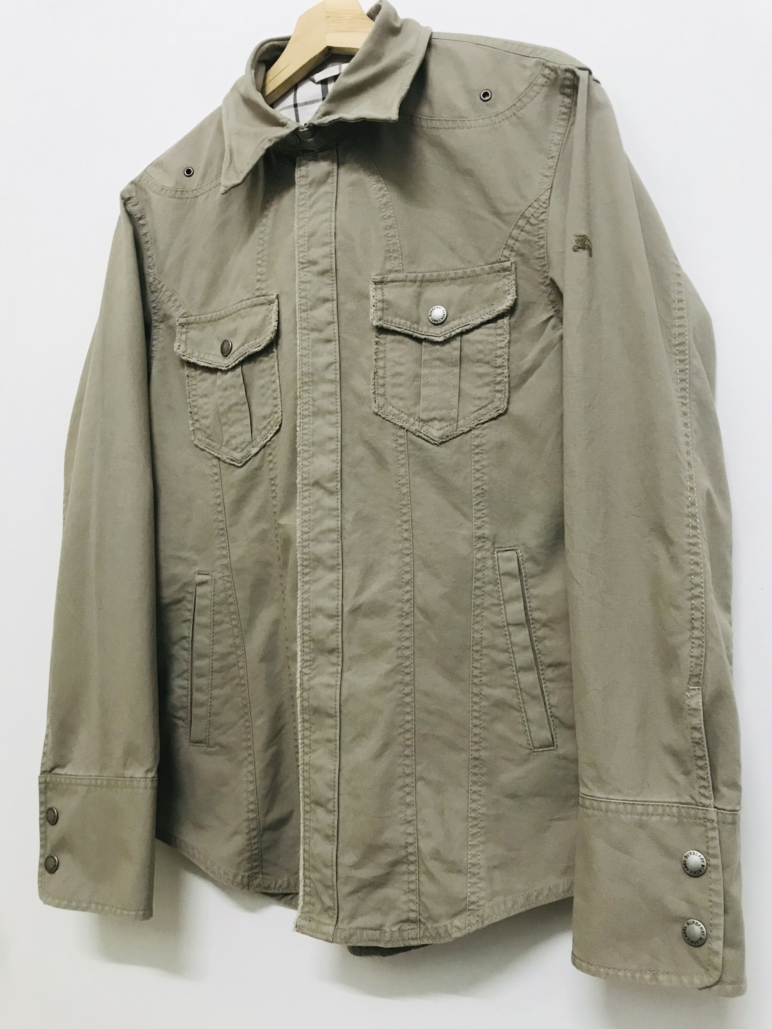 Black Label × Burberry Burberry Black Label Button Ups Shirt Size US M / EU 48-50 / 2 - 2 Thumbnail