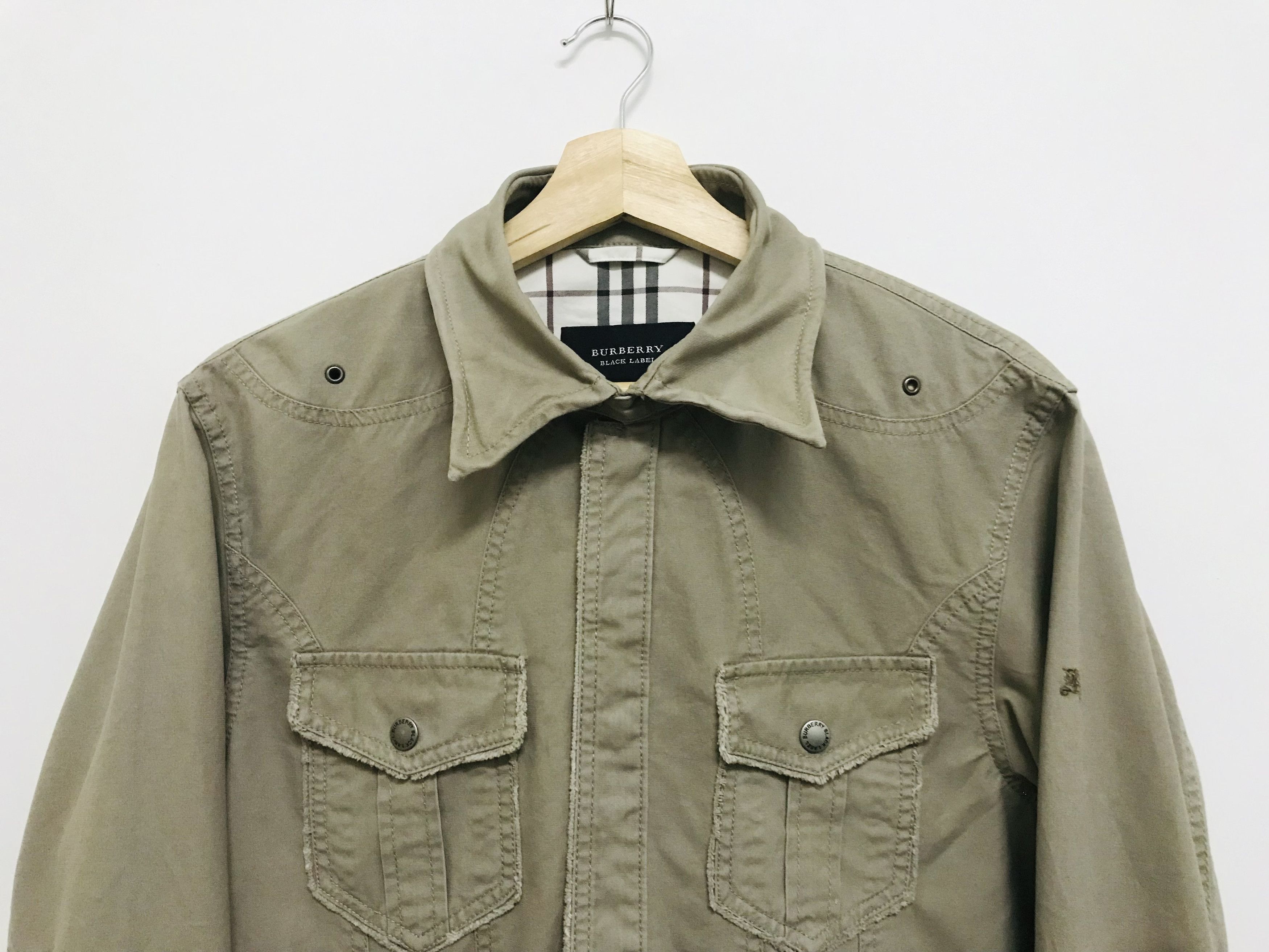 Black Label × Burberry Burberry Black Label Button Ups Shirt Size US M / EU 48-50 / 2 - 4 Thumbnail