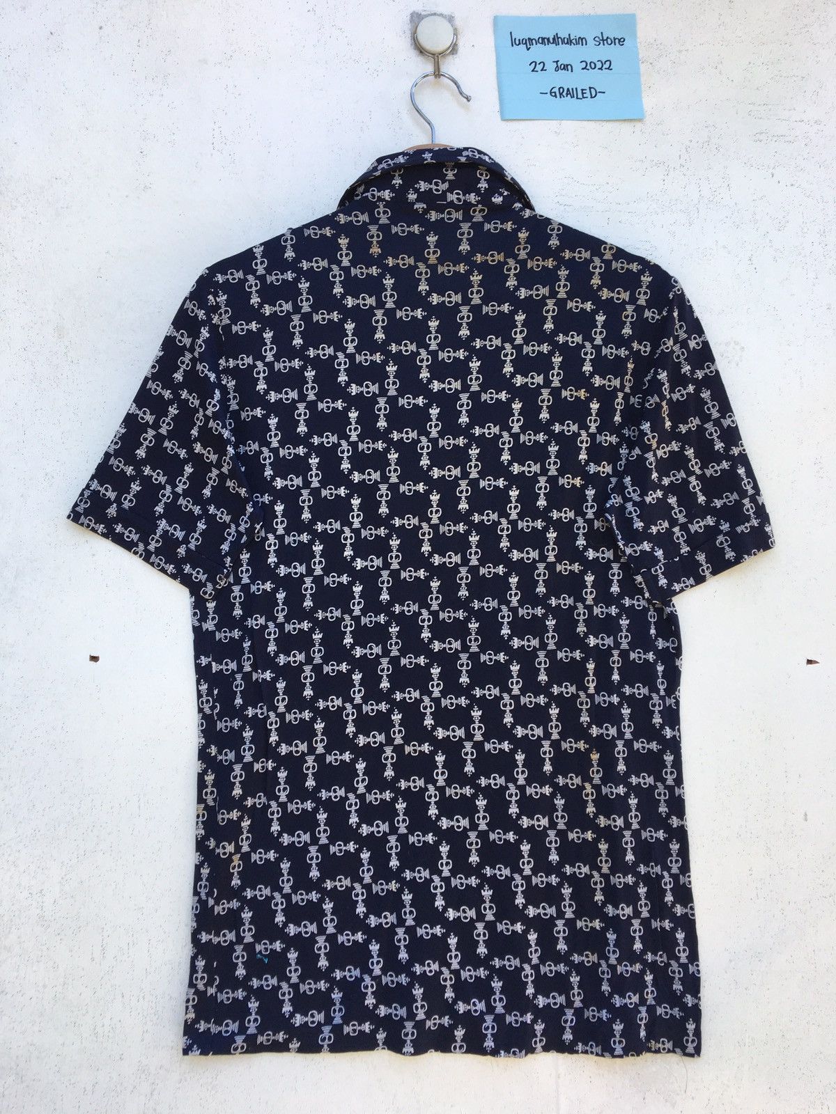 Lanvin Rare Vintage 90s Lanvin Logos Polo Shirt Size US S / EU 44-46 / 1 - 11 Thumbnail