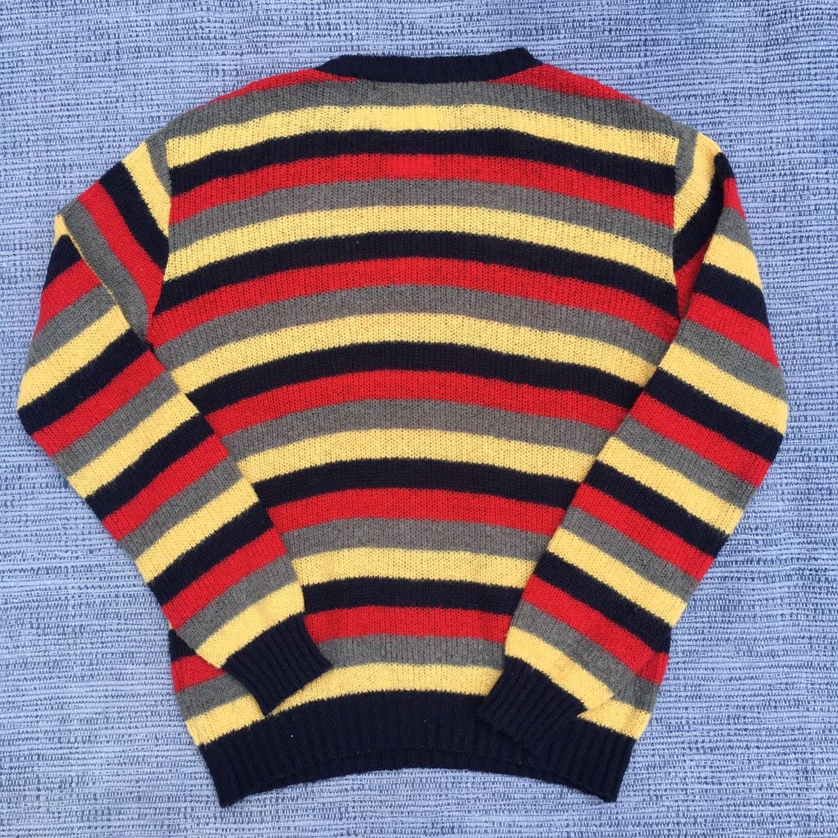 Japanese Brand striped wool Size US S / EU 44-46 / 1 - 4 Thumbnail