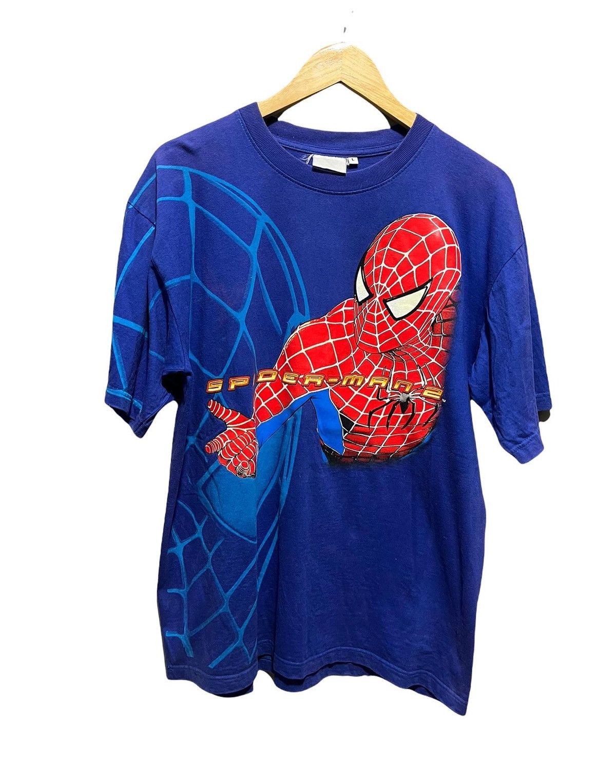 Vintage 2004 Spiderman 2 Movie Tee