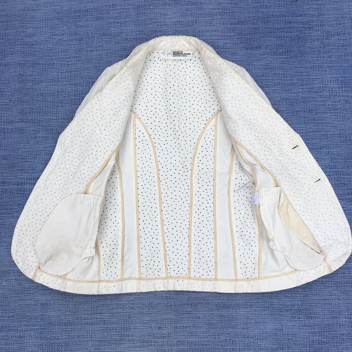 Genetic Manipulation Shinichiro Kuriya cotton blazer Size US M / EU 48-50 / 2 - 8 Thumbnail