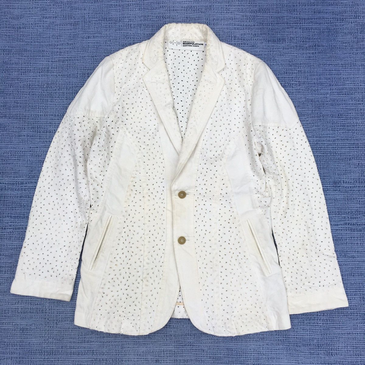 Genetic Manipulation Shinichiro Kuriya cotton blazer Size US M / EU 48-50 / 2 - 1 Thumbnail