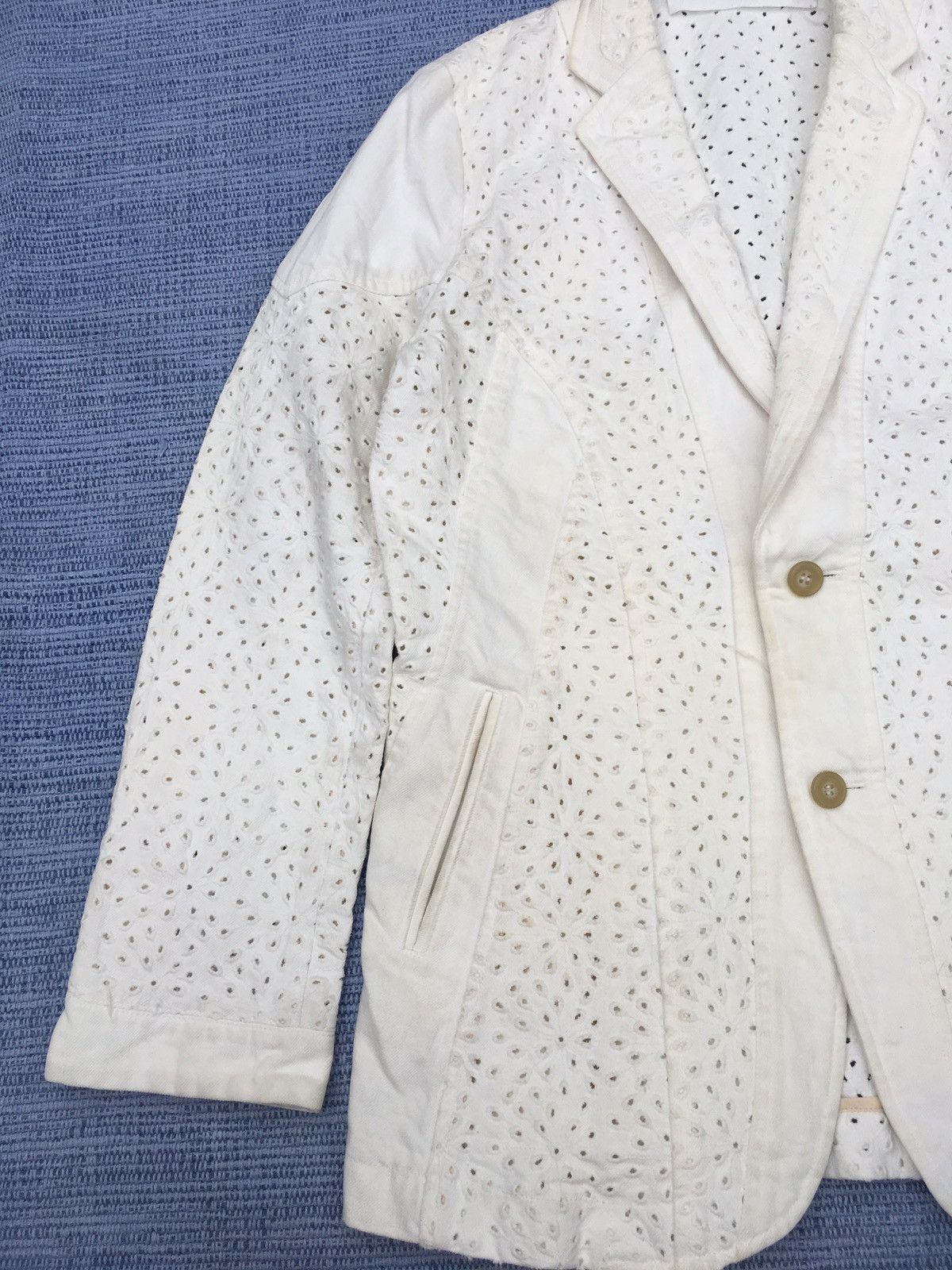 Genetic Manipulation Shinichiro Kuriya cotton blazer Size US M / EU 48-50 / 2 - 5 Thumbnail