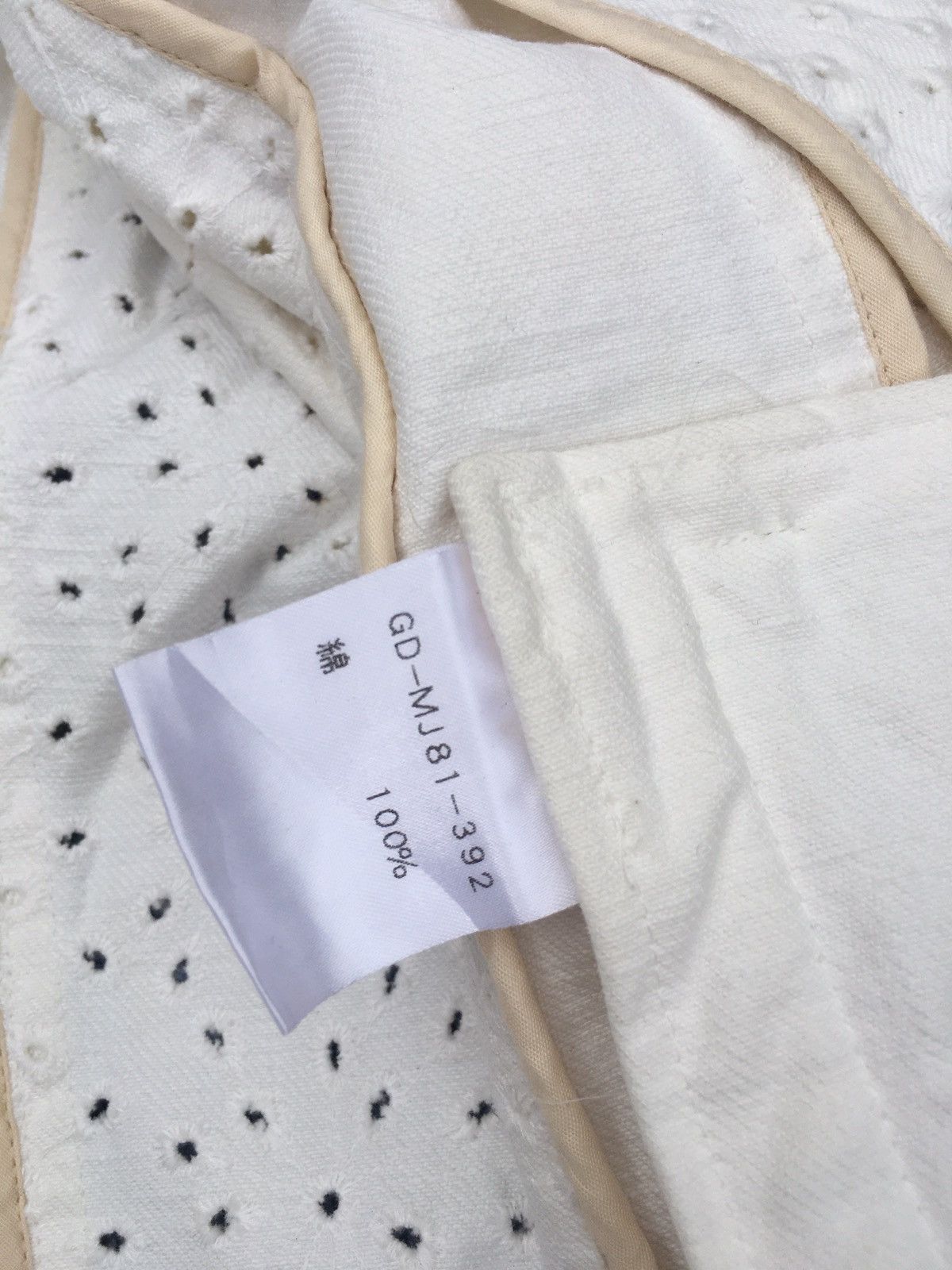 Genetic Manipulation Shinichiro Kuriya cotton blazer Size US M / EU 48-50 / 2 - 7 Thumbnail