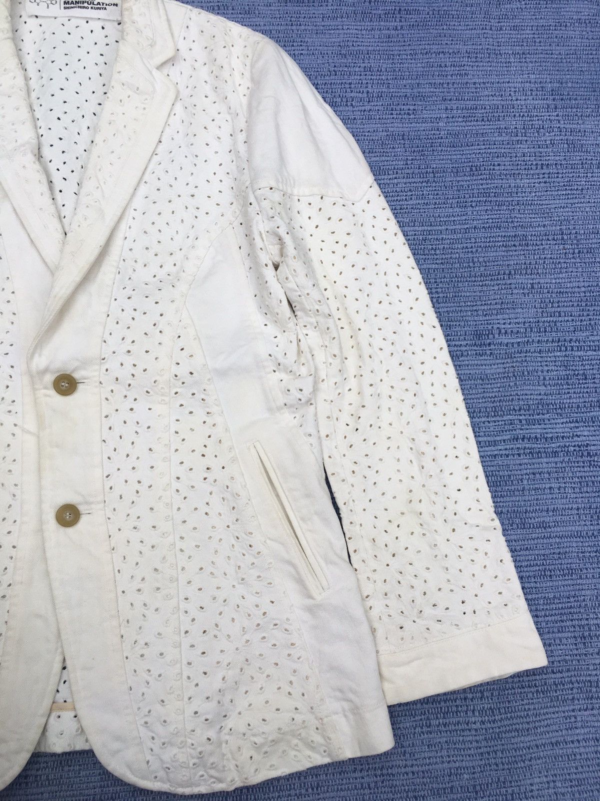 Genetic Manipulation Shinichiro Kuriya cotton blazer Size US M / EU 48-50 / 2 - 4 Thumbnail