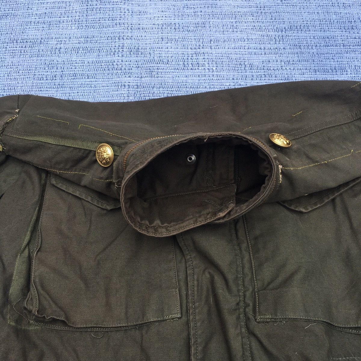 Japanese Brand pandemixx recontructed army jacket Size US M / EU 48-50 / 2 - 9 Thumbnail