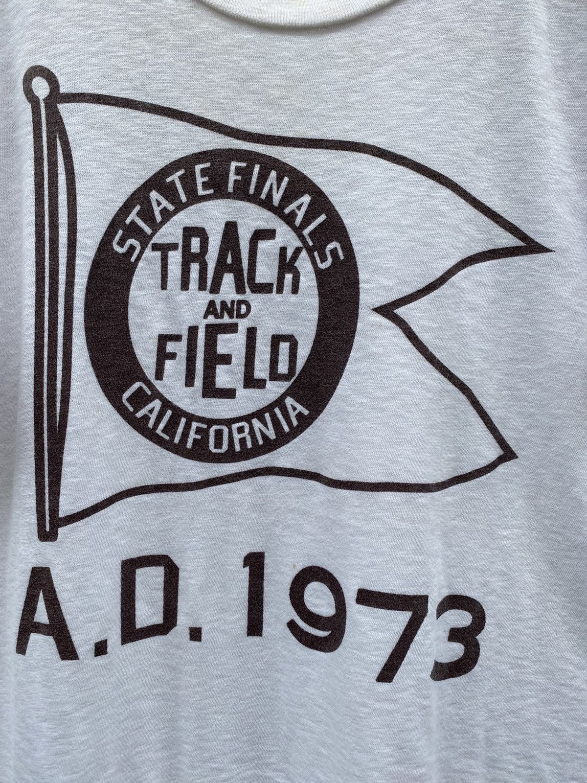 Vintage vintage rare 70s track and field 1973 california event tee Size US S / EU 44-46 / 1 - 2 Thumbnail