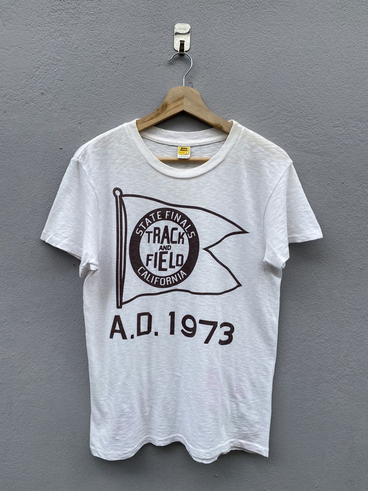 Vintage vintage rare 70s track and field 1973 california event tee Size US S / EU 44-46 / 1 - 1 Thumbnail