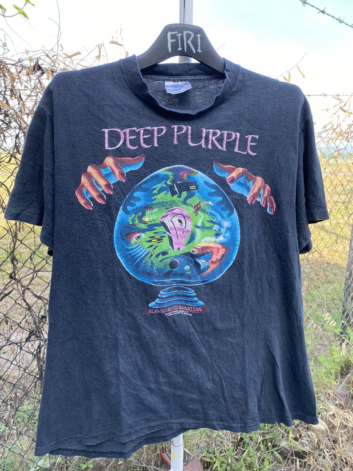 Brockum Vintage 90s Deep Purple tour T-shirt Size US L / EU 52-54 / 3 - 1 Thumbnail