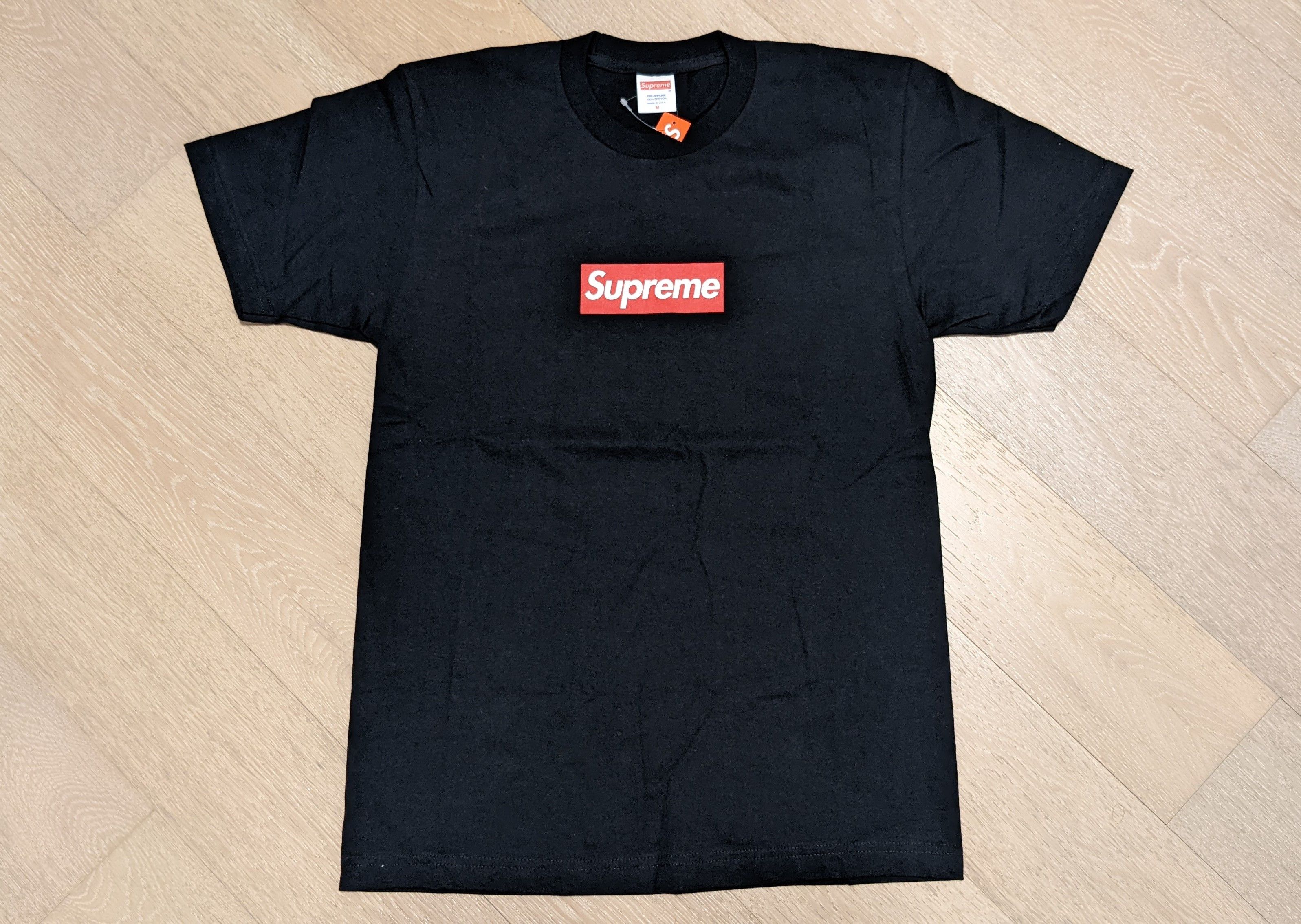 Supreme Supreme 20th Anniversary Box Logo Tee Black Grailed