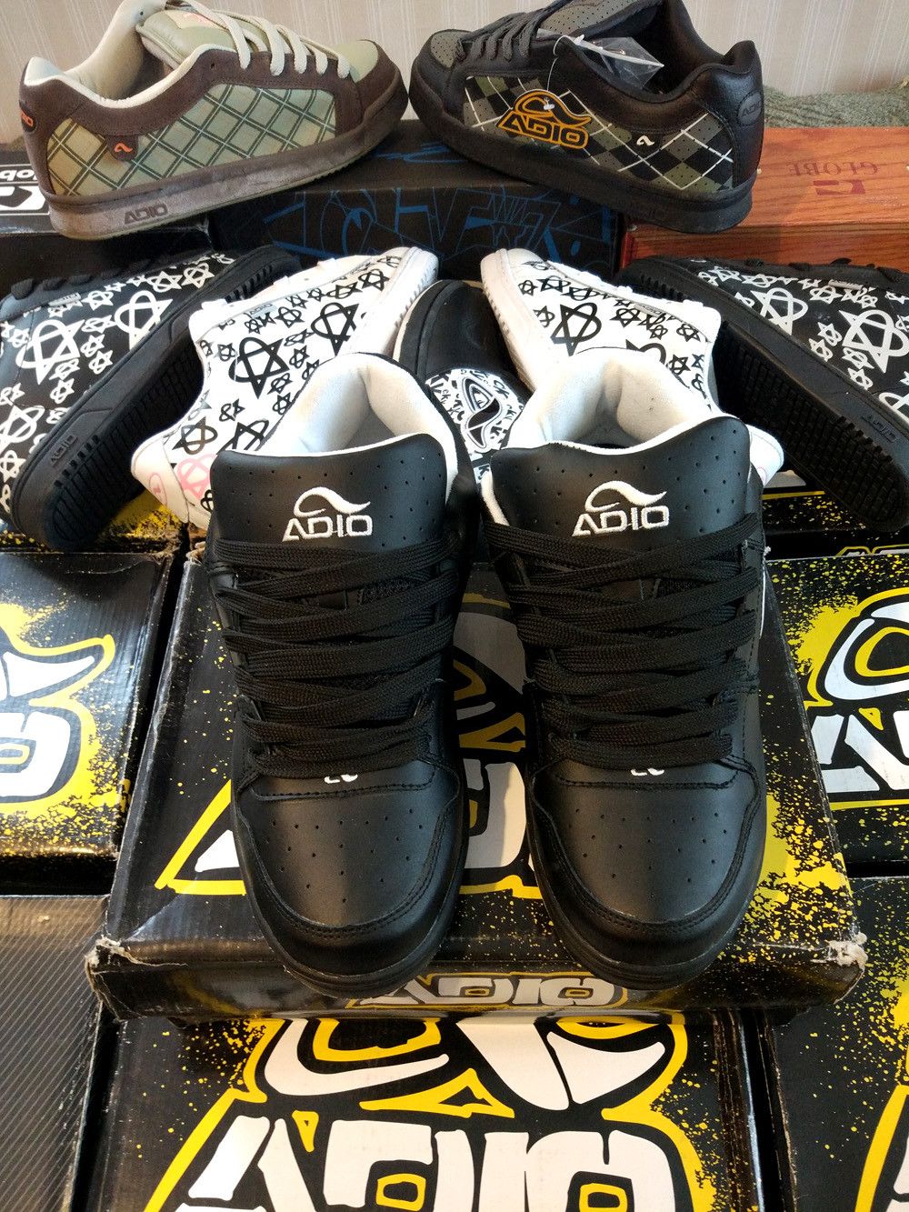 Vintage × Vintage Shoe Co. Adio Oath skate shoes - vintage model early 2000s. Size US 10.5 / EU 43-44 - 8 Thumbnail