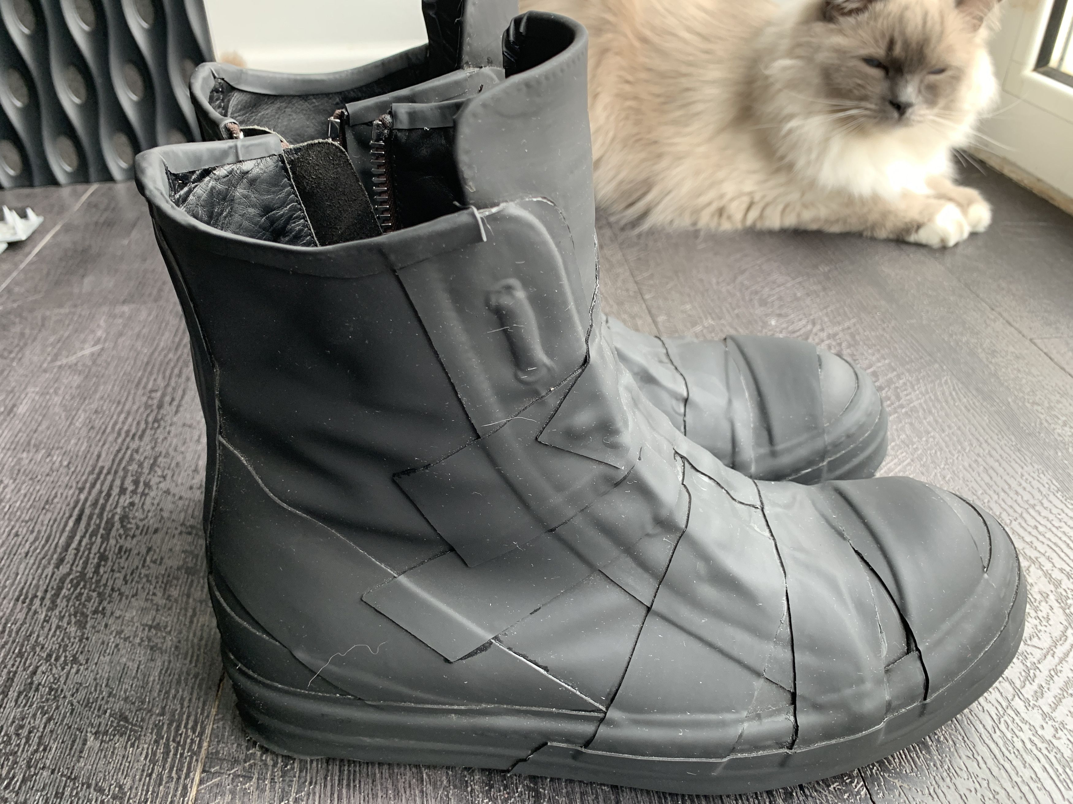Rick Owens Rick Owens Ramones rubberized | Grailed