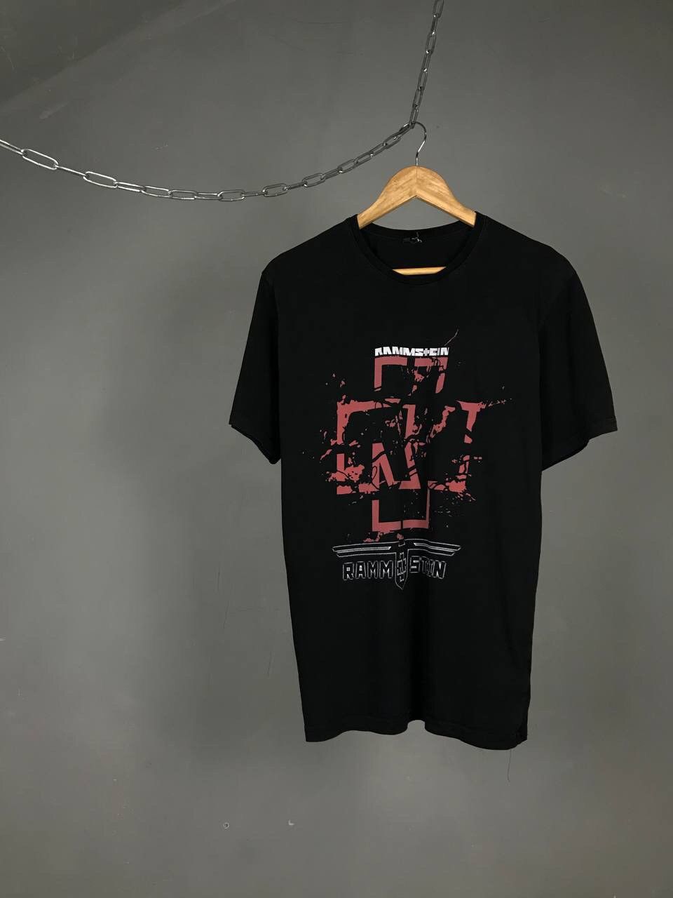 Band Tees Rammstein vintage rock band tee Size US L / EU 52-54 / 3 - 1 Thumbnail