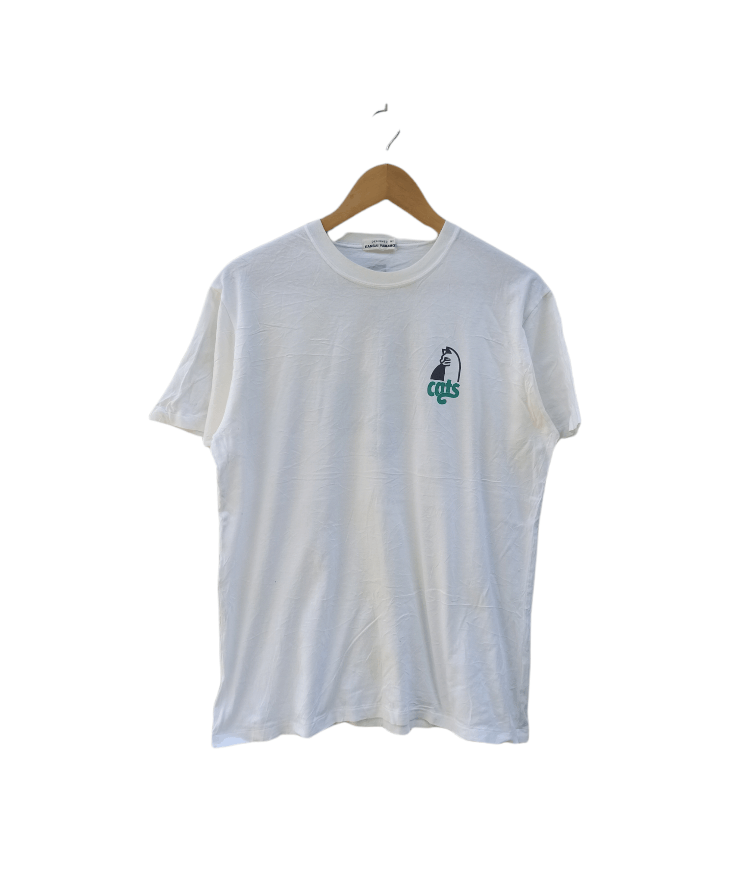 Japanese Brand × Kansai Yamamoto Kansai Yamamoto Cats Logo Tee Size US L / EU 52-54 / 3 - 2 Thumbnail