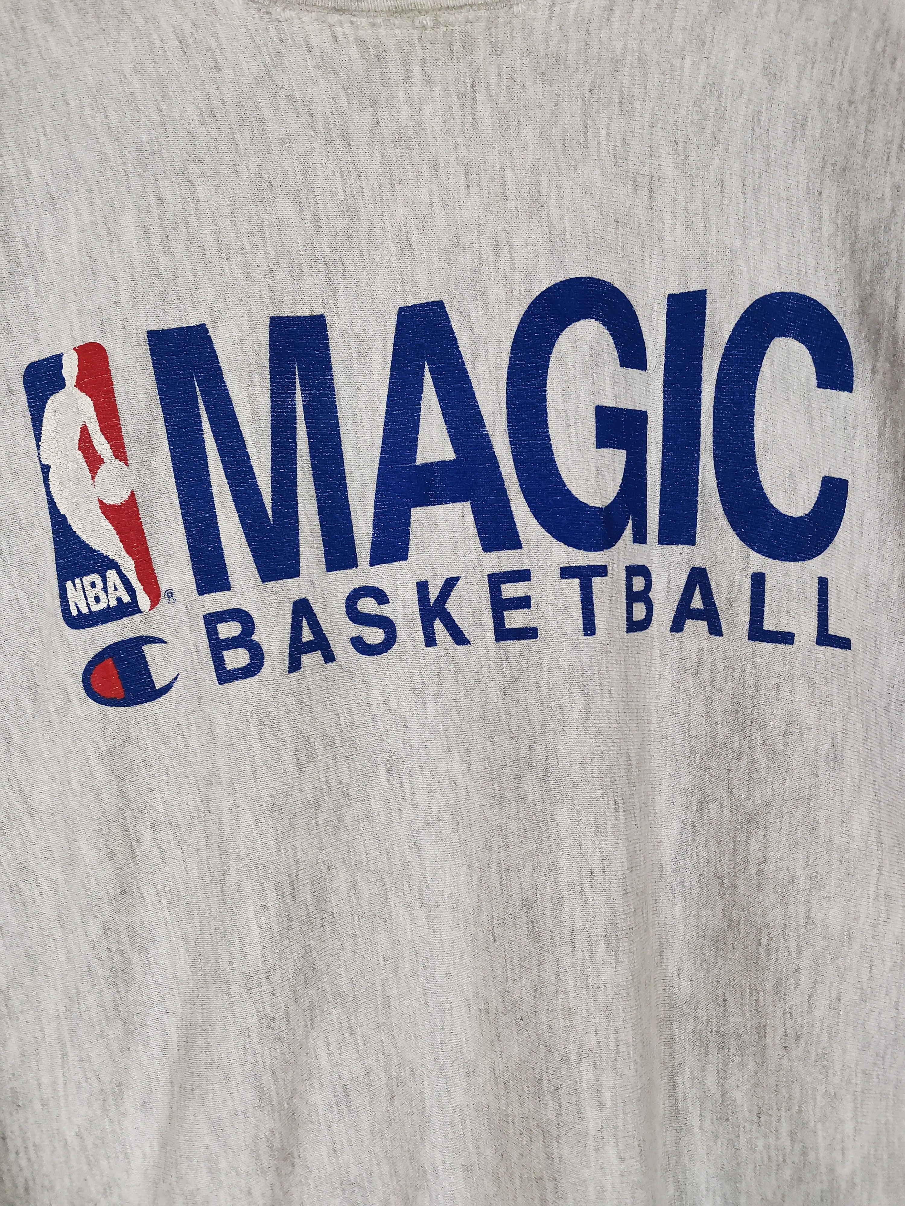 Champion Vtg Champion NBA Magic Basketball Sweatshirt Size US XL / EU 56 / 4 - 4 Thumbnail