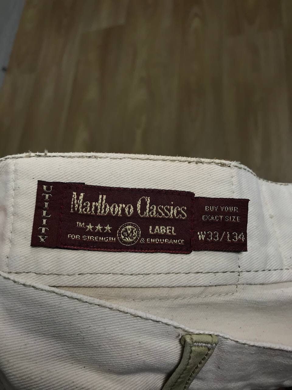 Marlboro Marlboro Classic American vintage leather jeans Size US 33 - 3 Thumbnail