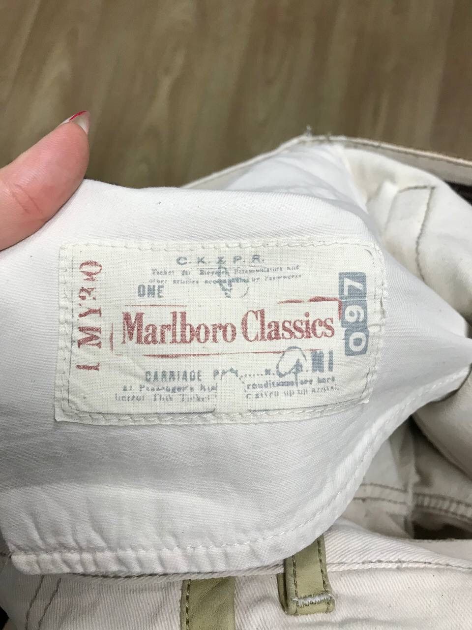 Marlboro Marlboro Classic American vintage leather jeans Size US 33 - 4 Thumbnail