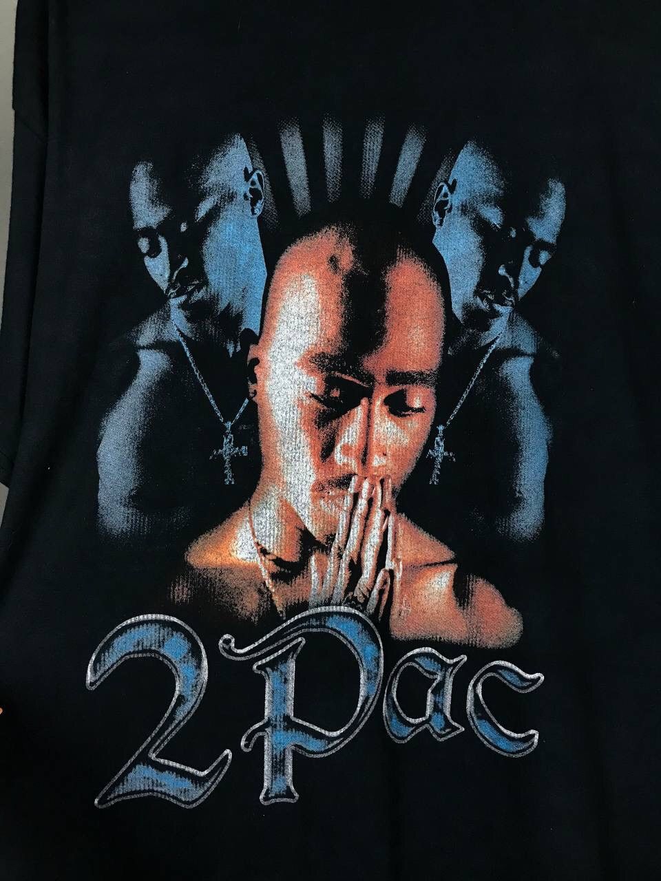 Band Tees 2pac Tupac vintage rap band tee Size US L / EU 52-54 / 3 - 3 Thumbnail
