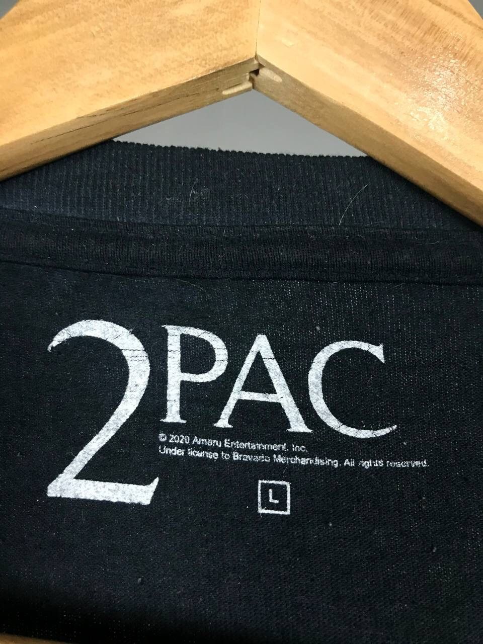Band Tees 2pac Tupac vintage rap band tee Size US L / EU 52-54 / 3 - 4 Thumbnail
