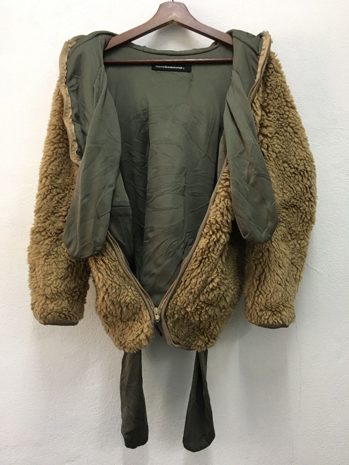 Issey Miyake Mercibeaucoup Fur Jacket Size US S / EU 44-46 / 1 - 7 Thumbnail