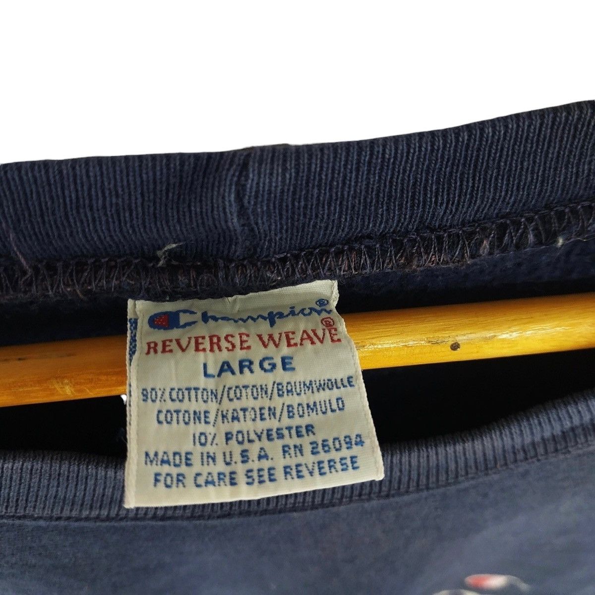 Champion × Vintage Champion Reverse Weave Misprint Vintage Sweatshirt.#C7 Size US L / EU 52-54 / 3 - 5 Thumbnail
