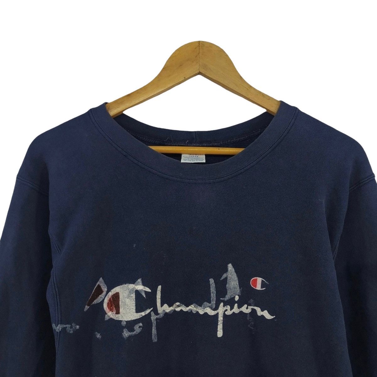 Champion × Vintage Champion Reverse Weave Misprint Vintage Sweatshirt.#C7 Size US L / EU 52-54 / 3 - 2 Thumbnail