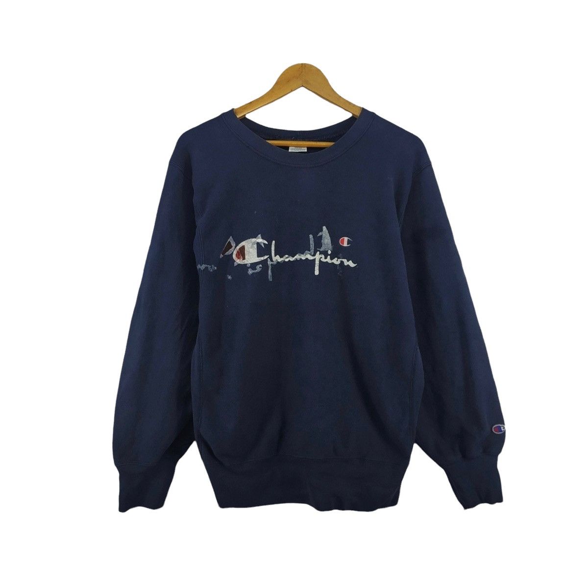 Champion × Vintage Champion Reverse Weave Misprint Vintage Sweatshirt.#C7 Size US L / EU 52-54 / 3 - 1 Thumbnail