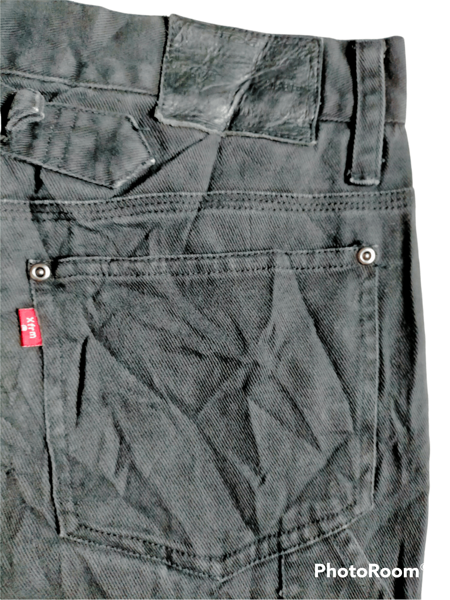 Japanese Brand XFRM Rude Life Carpenter Buckleback Black jeans Size US 34 / EU 50 - 10 Thumbnail