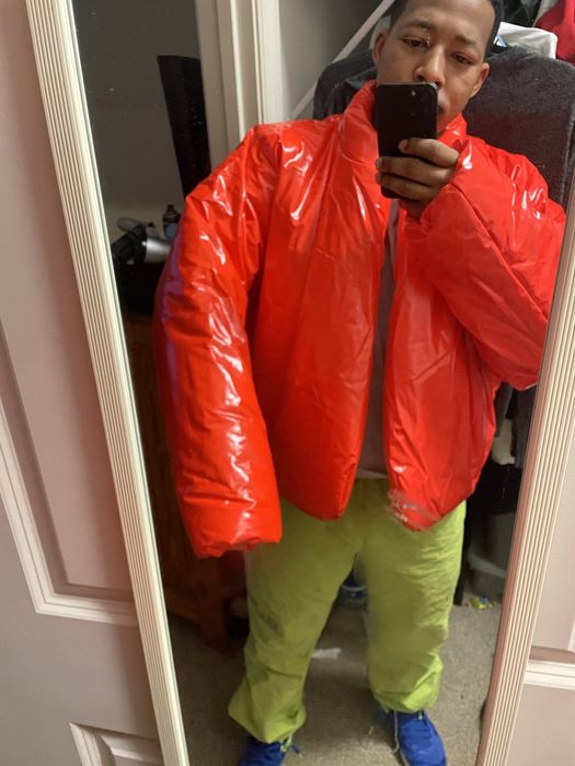 Gap Yeezy Gap Round Jacket Red | Grailed