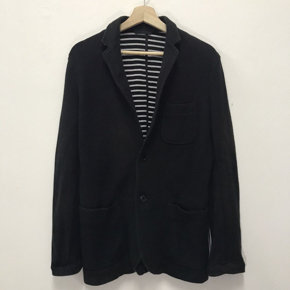 Lacoste × Supreme SUPREME x LACOSTE MENS Stripe Cardigan Black