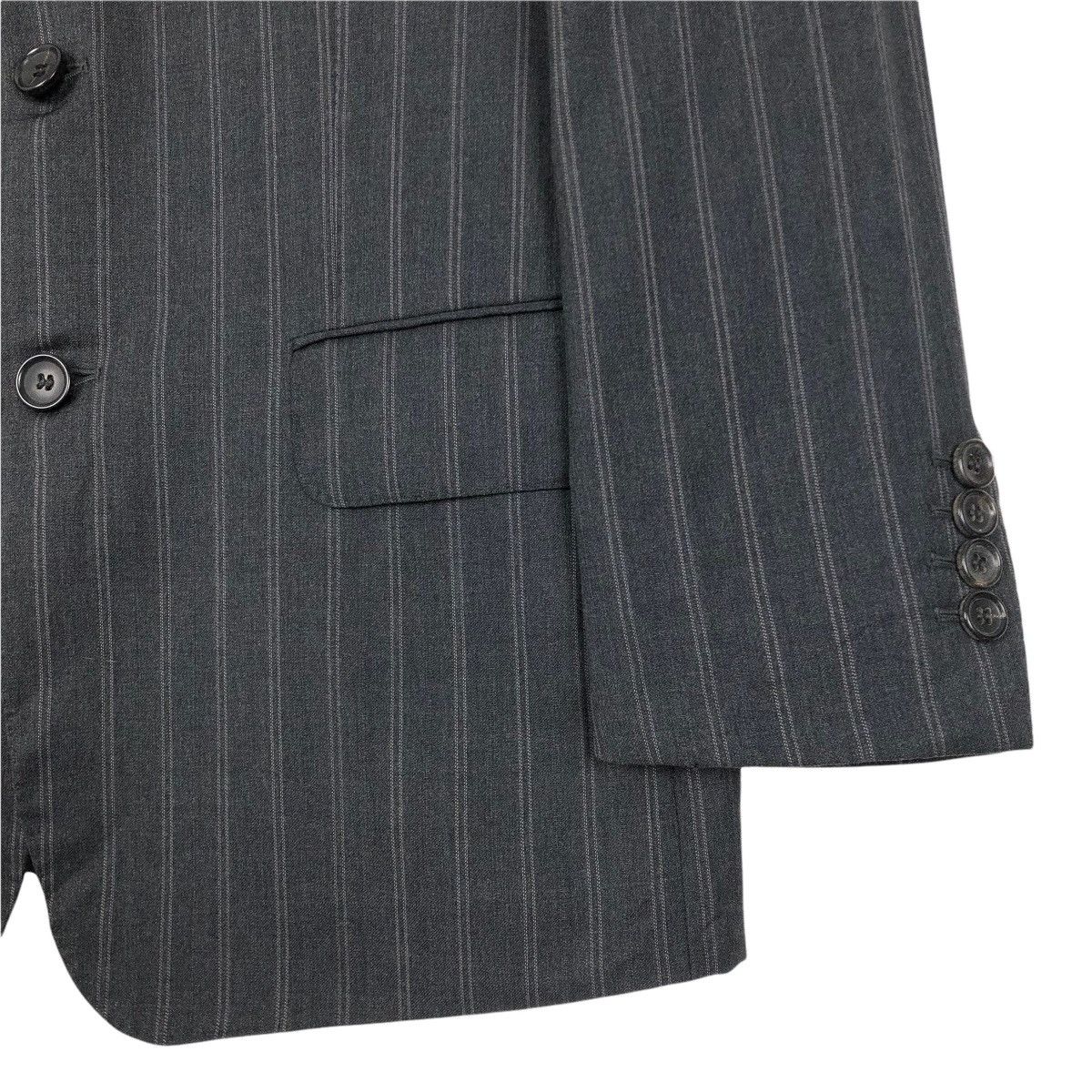 Gucci Gucci Wool Stripes Wool Suit Single Breasted Coat Size 46R - 4 Thumbnail