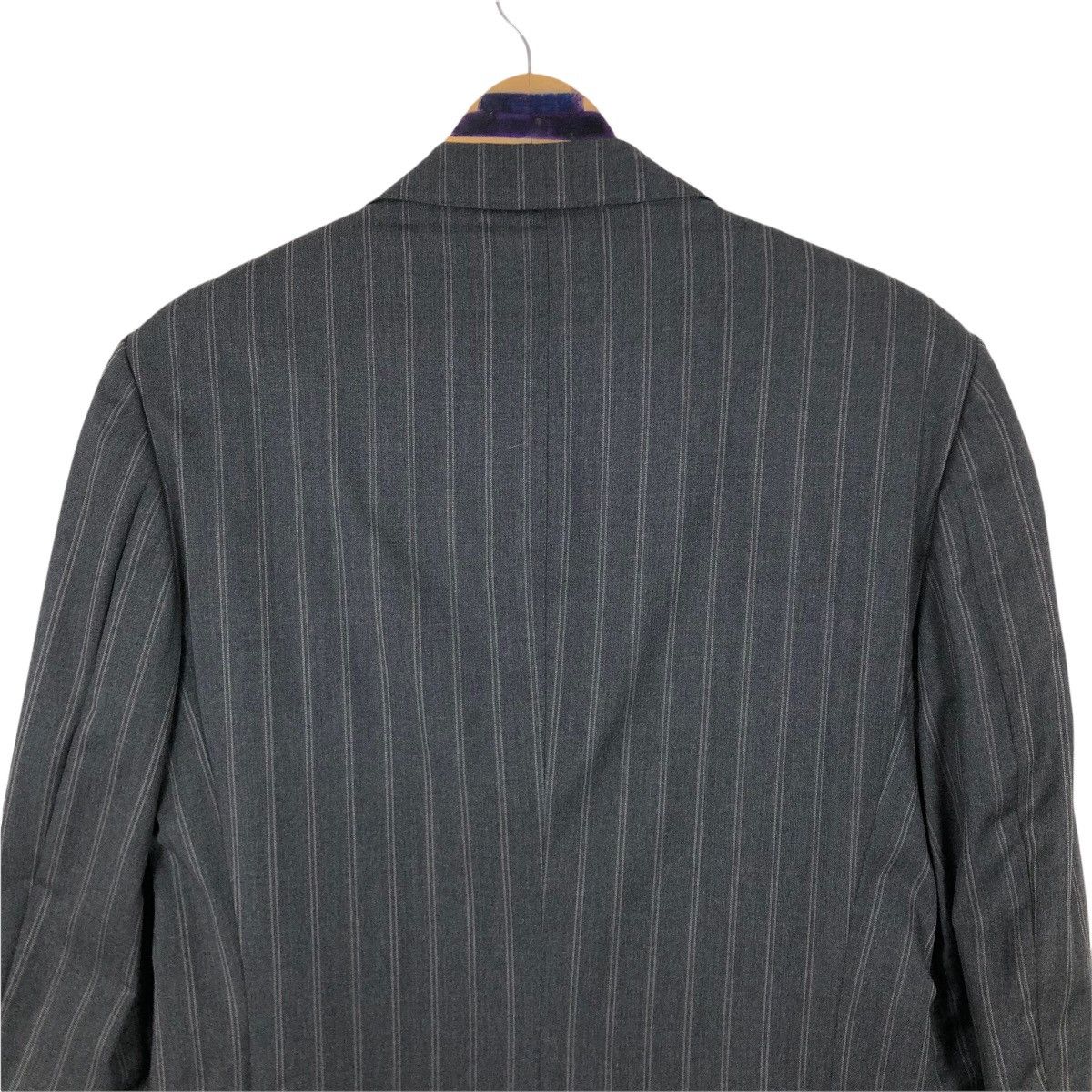 Gucci Gucci Wool Stripes Wool Suit Single Breasted Coat Size 46R - 13 Thumbnail