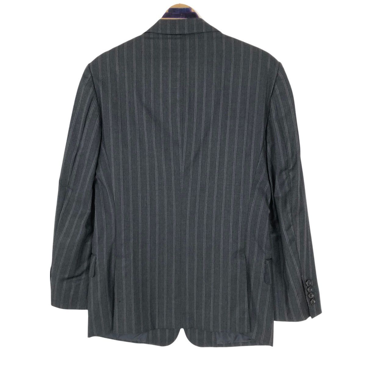 Gucci Gucci Wool Stripes Wool Suit Single Breasted Coat Size 46R - 12 Thumbnail