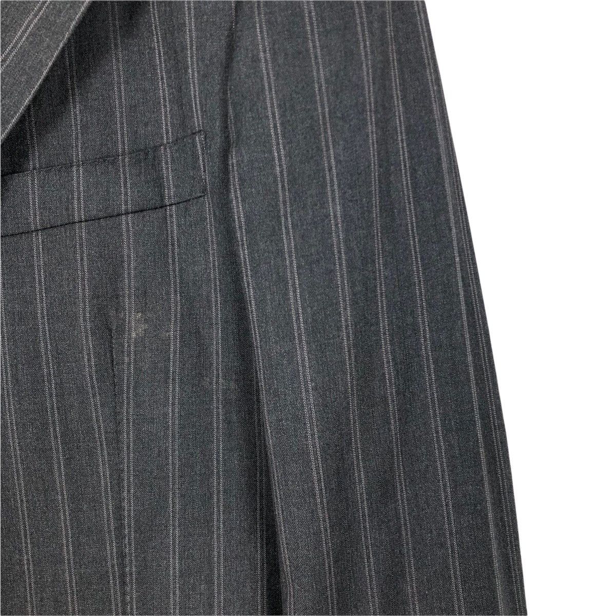 Gucci Gucci Wool Stripes Wool Suit Single Breasted Coat Size 46R - 6 Thumbnail