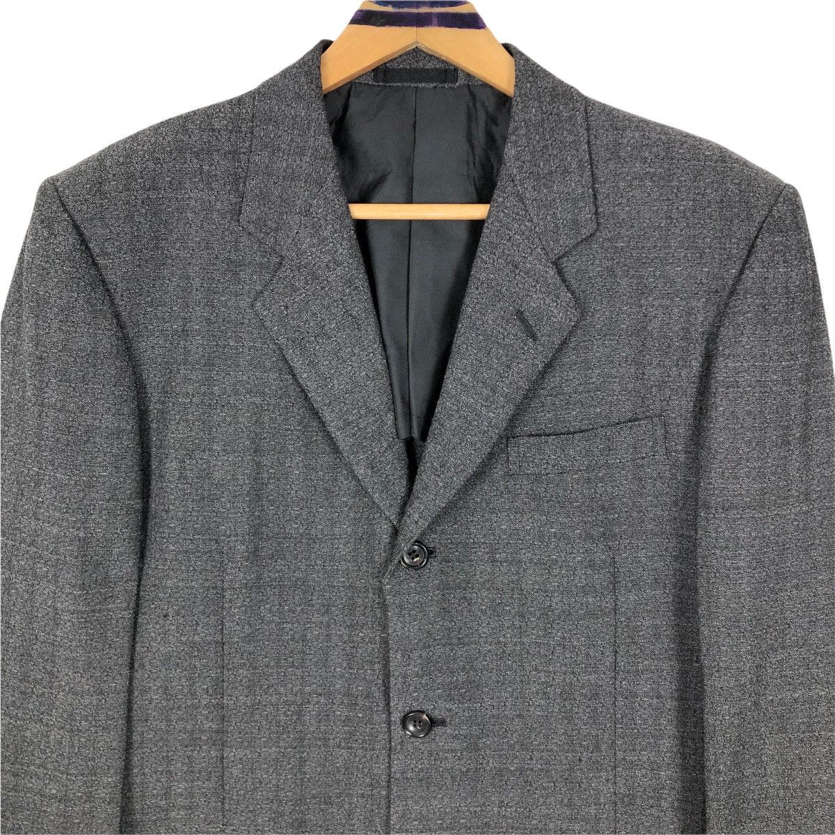 Comme des Garcons Vintage 90s Comme des Garçons Homme Deux AD1999 Wool Suit Size 46L - 5 Thumbnail