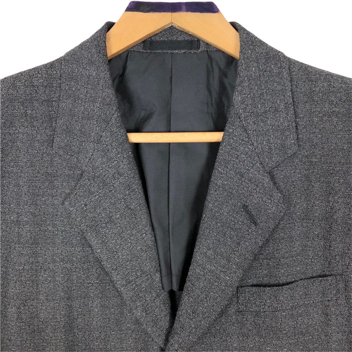 Comme des Garcons Vintage 90s Comme des Garçons Homme Deux AD1999 Wool Suit Size 46L - 6 Thumbnail