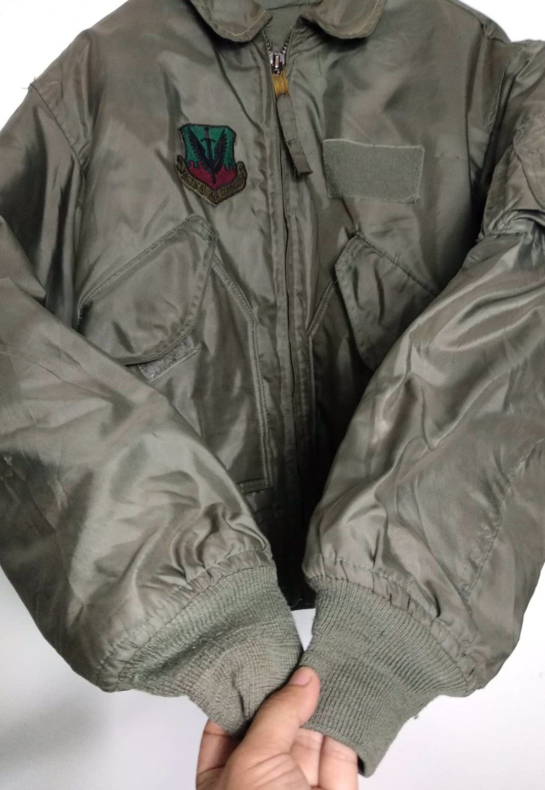 Army Of Me × Vintage 45/5 Army Military Bomber Jacket Size US M / EU 48-50 / 2 - 3 Thumbnail