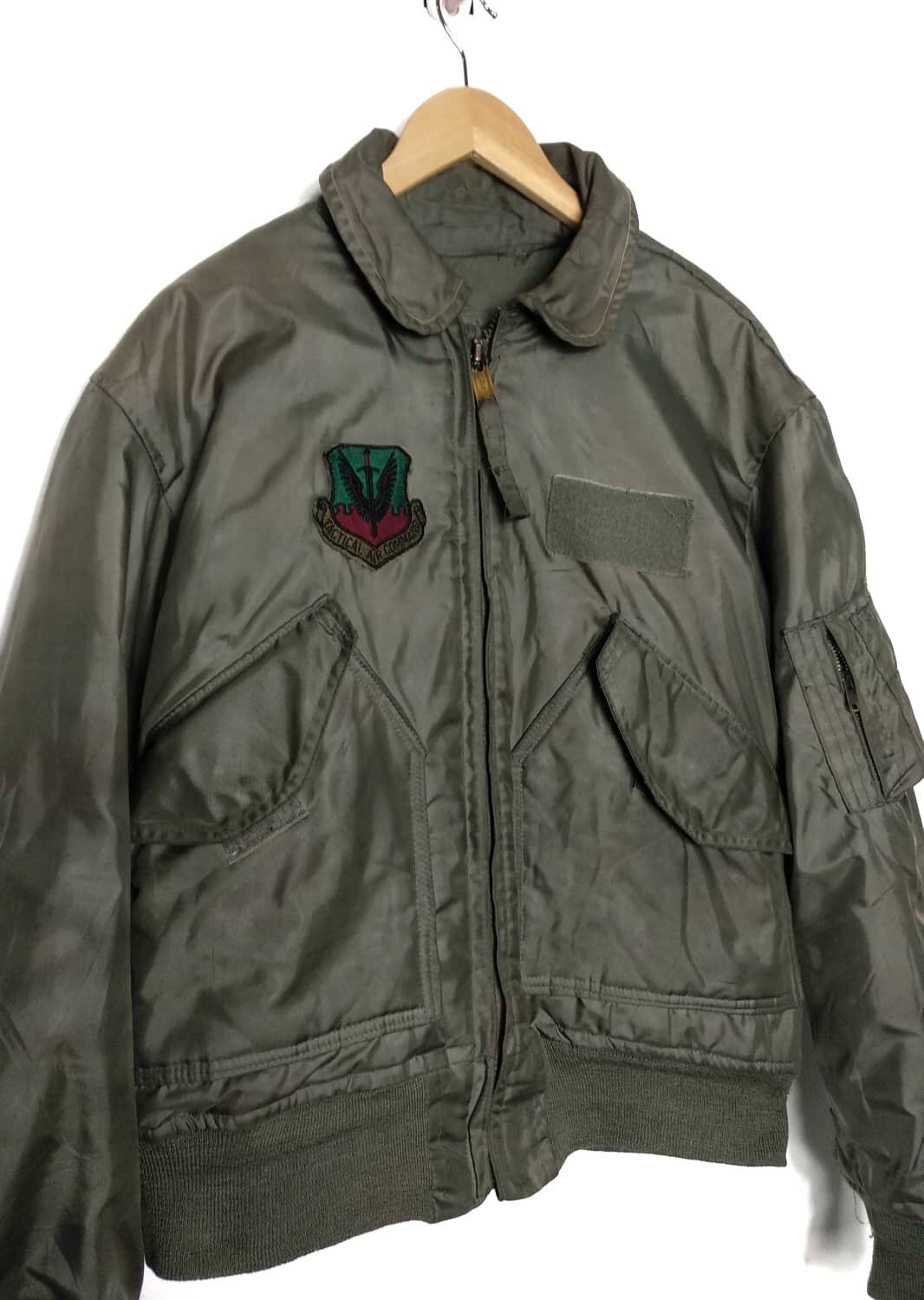 Army Of Me × Vintage 45/5 Army Military Bomber Jacket Size US M / EU 48-50 / 2 - 2 Thumbnail