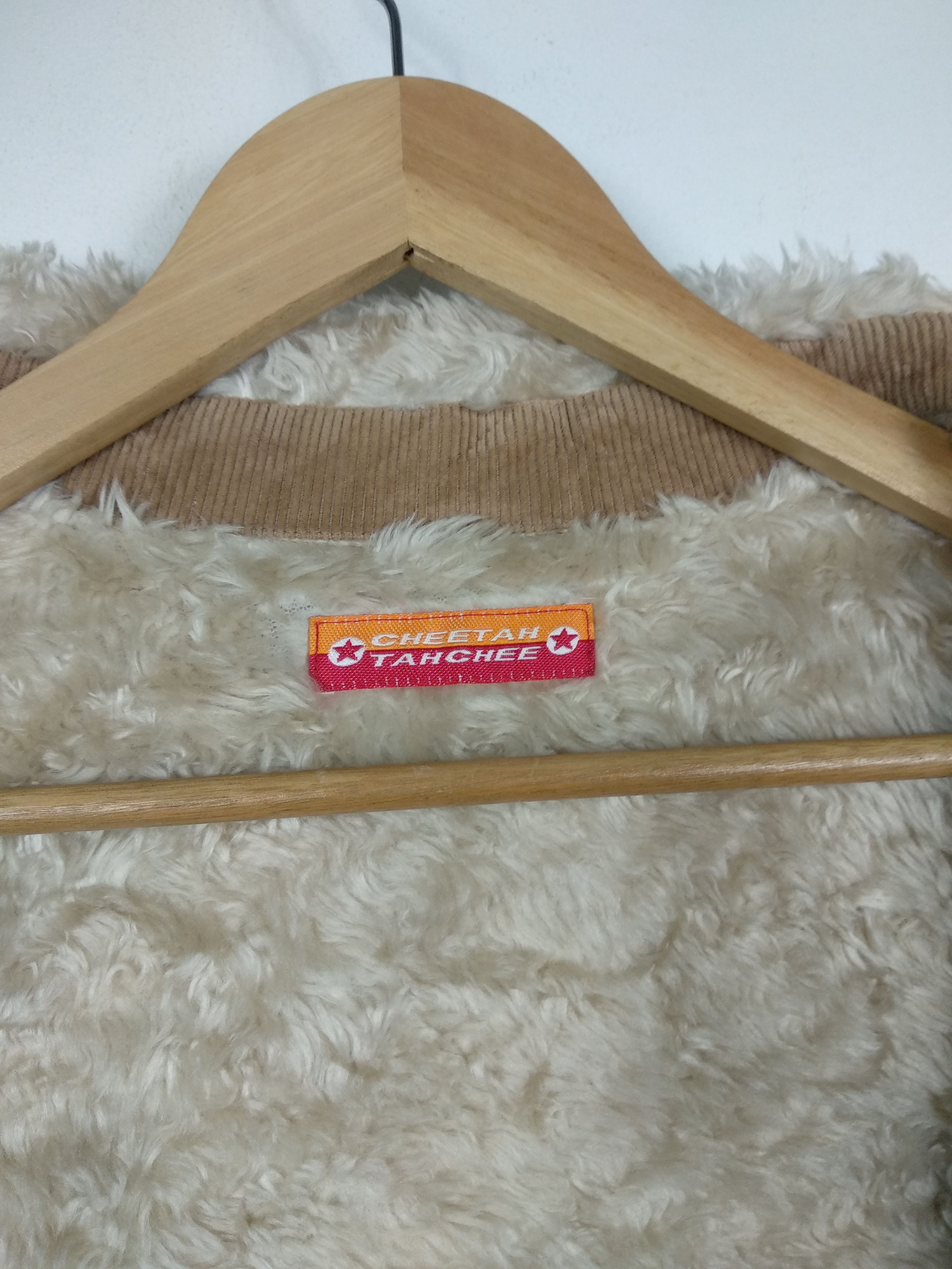 Hysteric Glamour × Japanese Brand Cheetah Tanchee Conduroy Lining Sherpa Jacket Size US S / EU 44-46 / 1 - 8 Thumbnail
