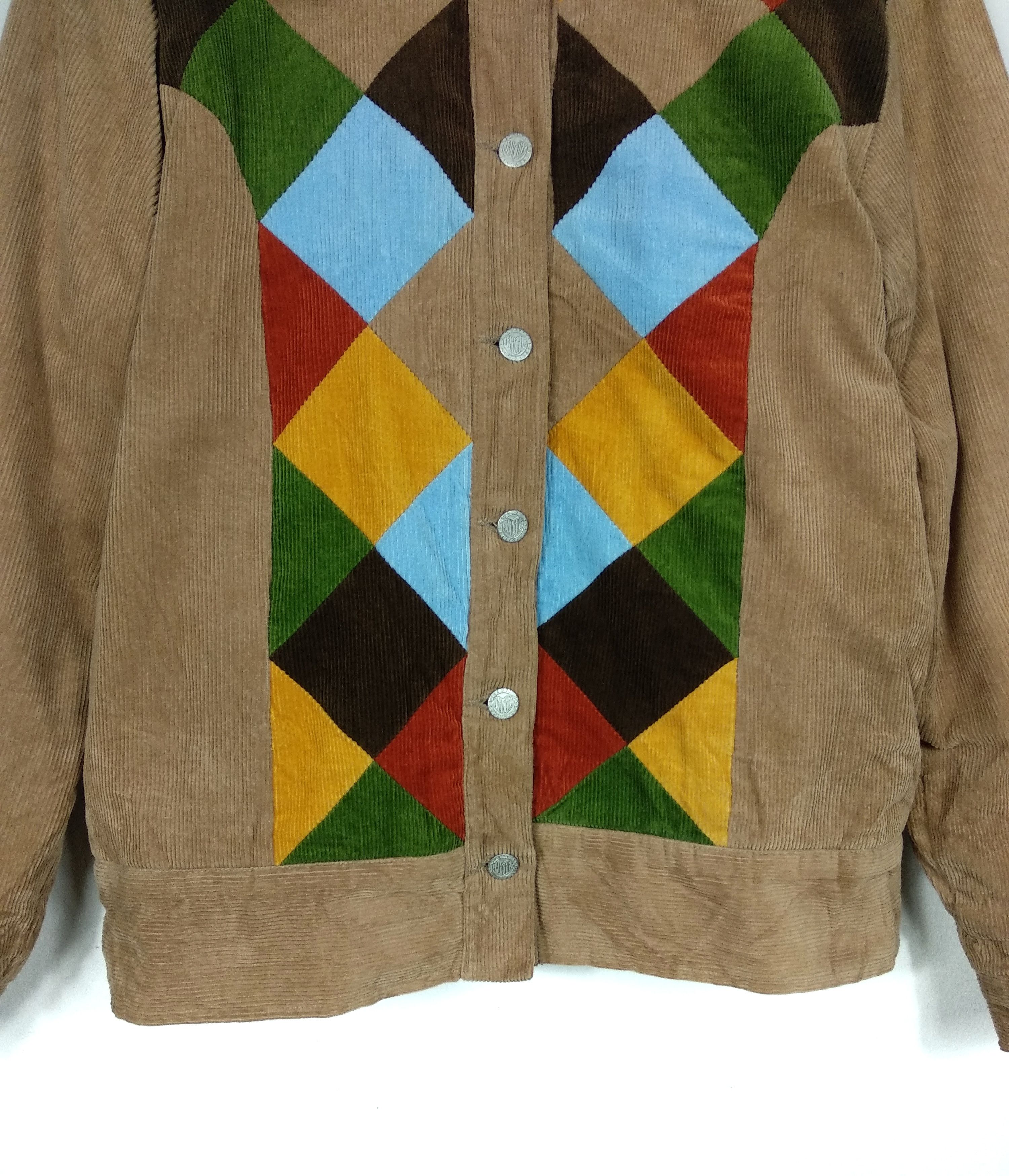 Hysteric Glamour × Japanese Brand Cheetah Tanchee Conduroy Lining Sherpa Jacket Size US S / EU 44-46 / 1 - 3 Thumbnail