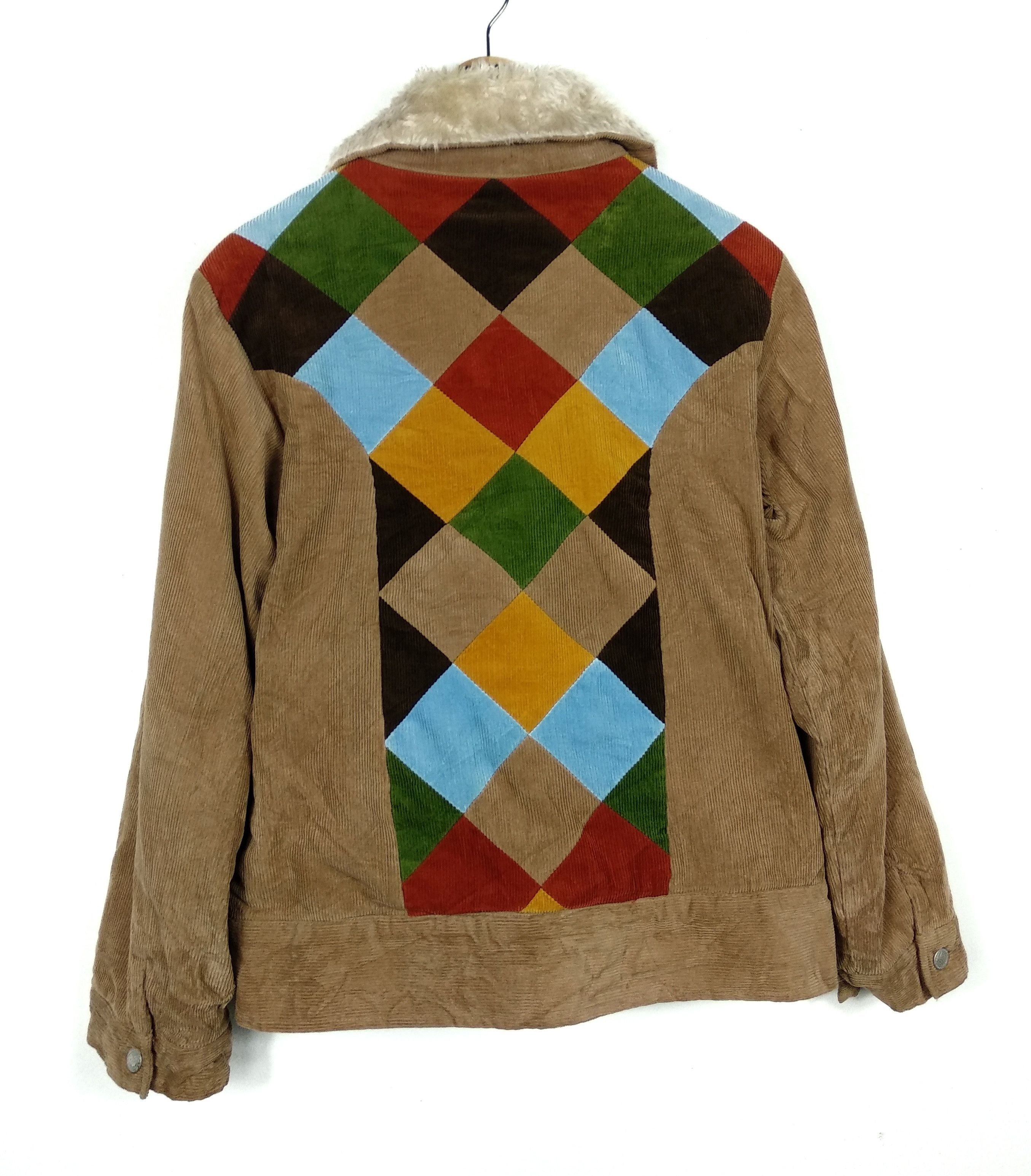 Hysteric Glamour × Japanese Brand Cheetah Tanchee Conduroy Lining Sherpa Jacket Size US S / EU 44-46 / 1 - 5 Thumbnail