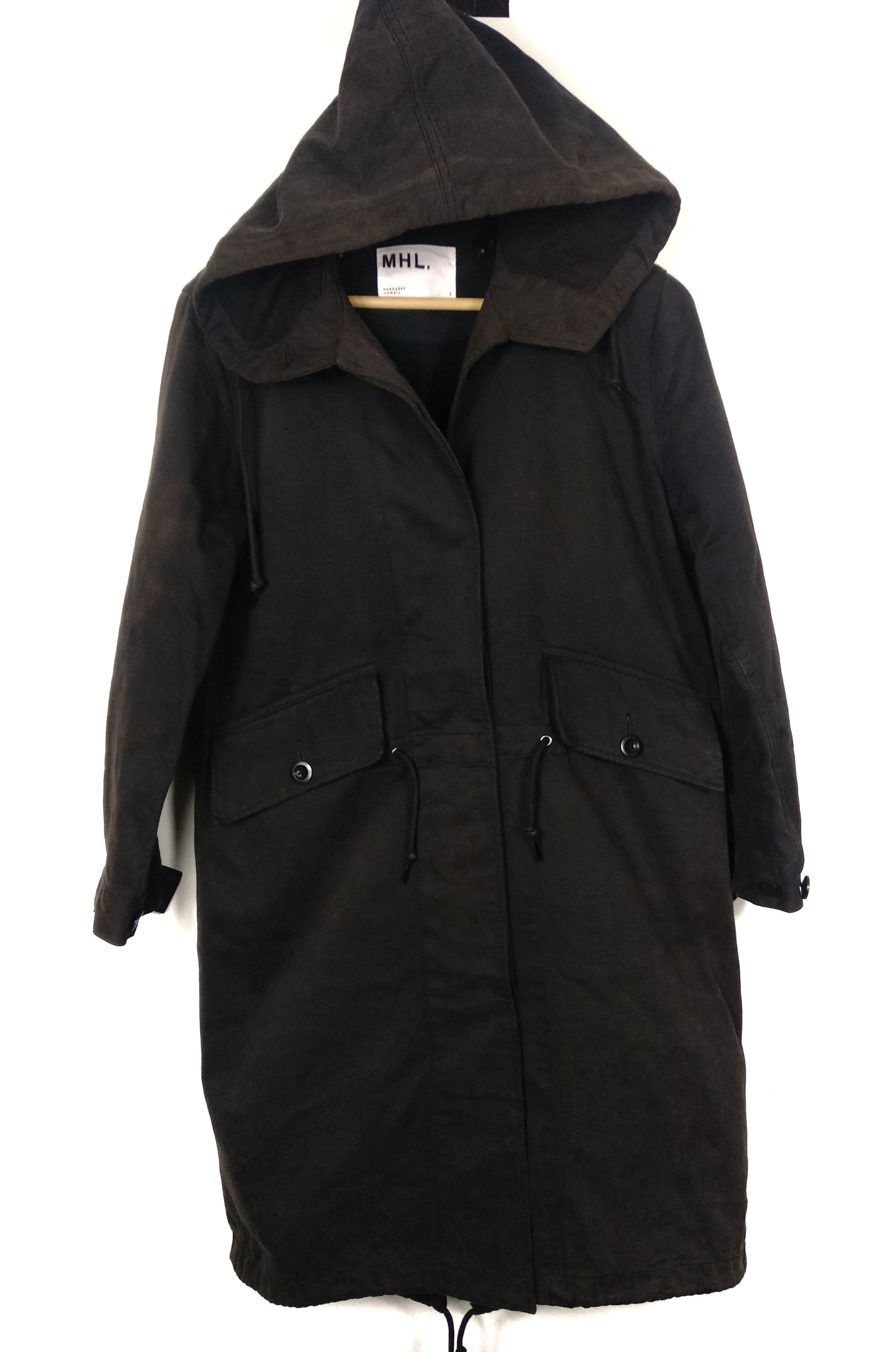 Margaret Howell MHL Heavy Moleskin Porter Jacket Black | Grailed